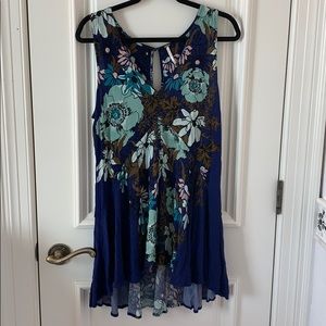 Free People Floral Tunic Dress